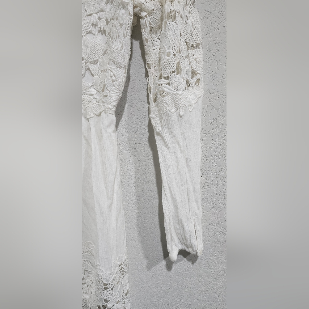 Abercrombie & Fitch Classic White Lace Mini Dress Size S - Picture 14 of 15